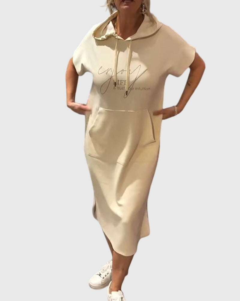 Beverly - Lässiges Hoodie-Kleid