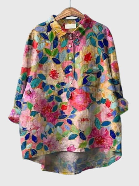 Emmalyn - Bluse mit Blumenmuster