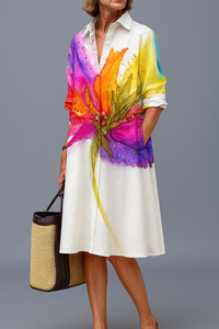 Bridget – Elegantes Midi-Kleid