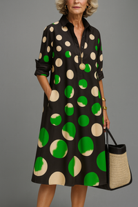 Loretta - Elegantes Midi-Kleid