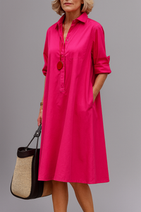 Wilma - Elegantes Midi-Kleid