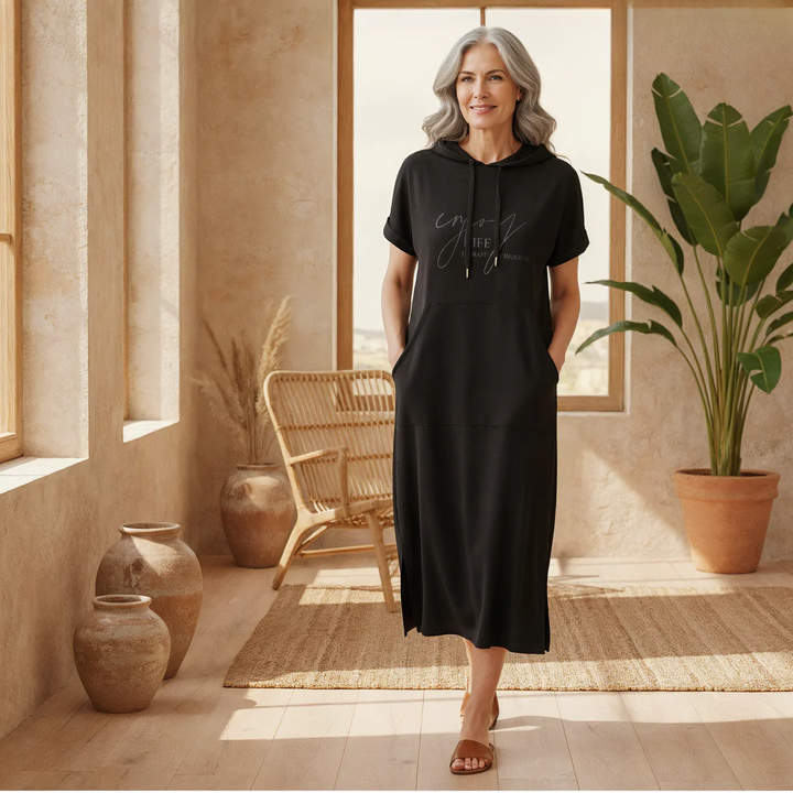 Bridget - Lässiges Hoodie-Kleid