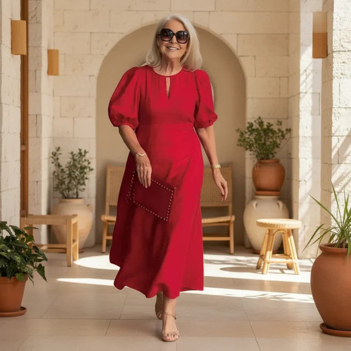 Juliana - Elegantes Kleid mit Puffärmeln