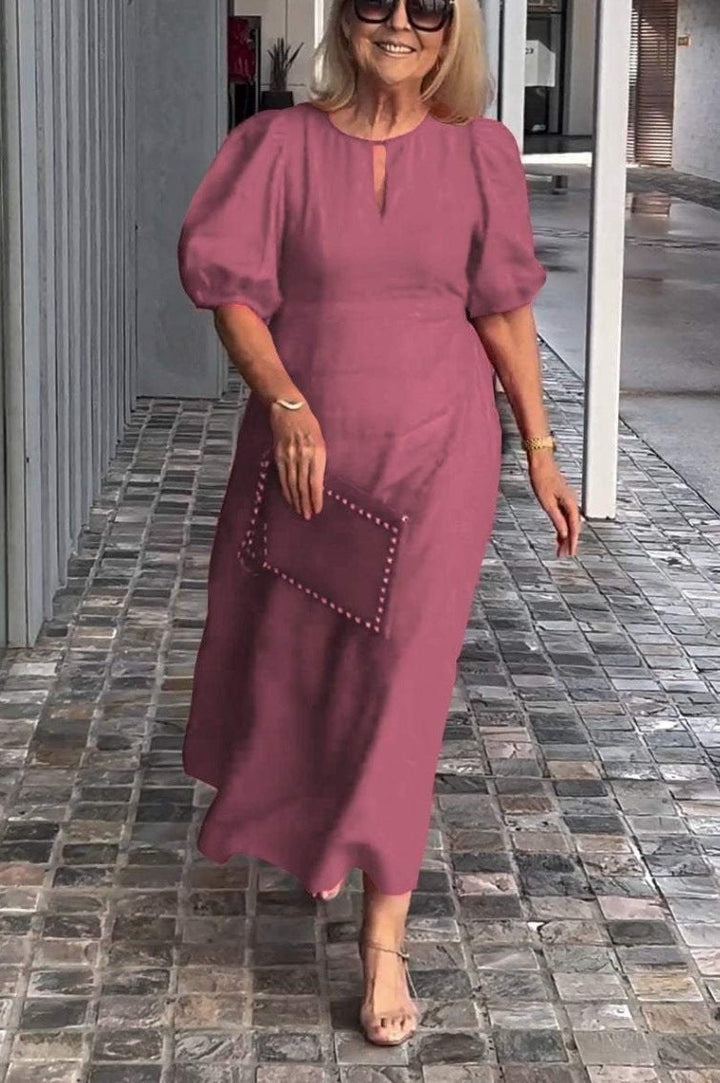 Juliana - Elegantes Kleid mit Puffärmeln