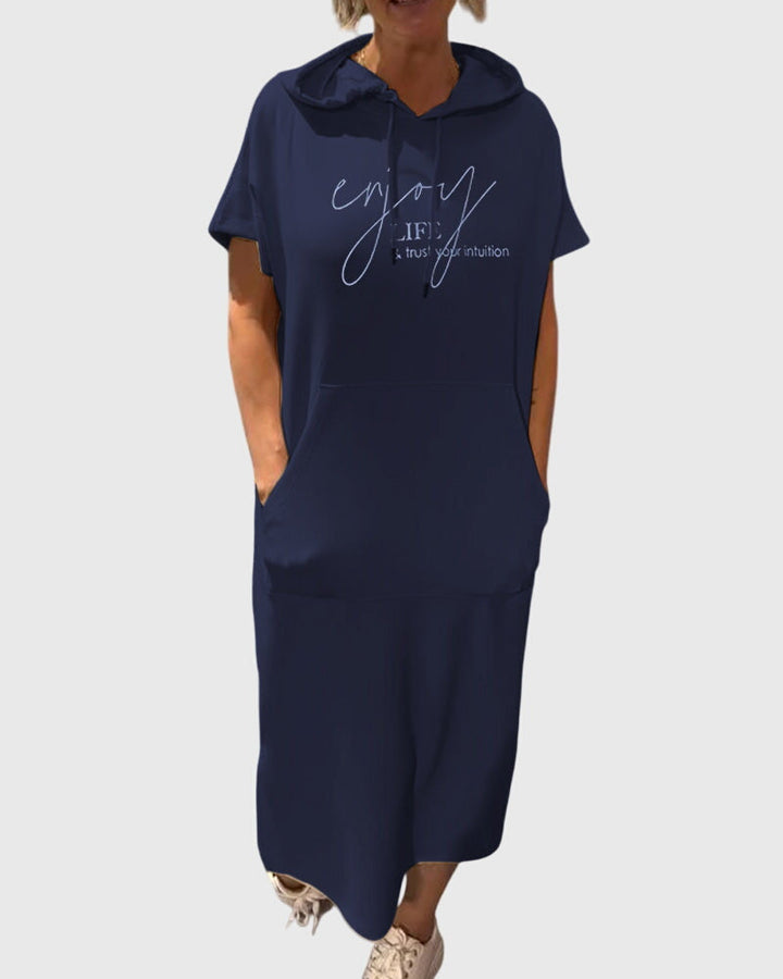 Beverly - Lässiges Hoodie-Kleid