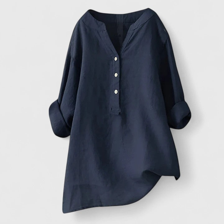Elanor - Elegantes Knopfleistenhemd