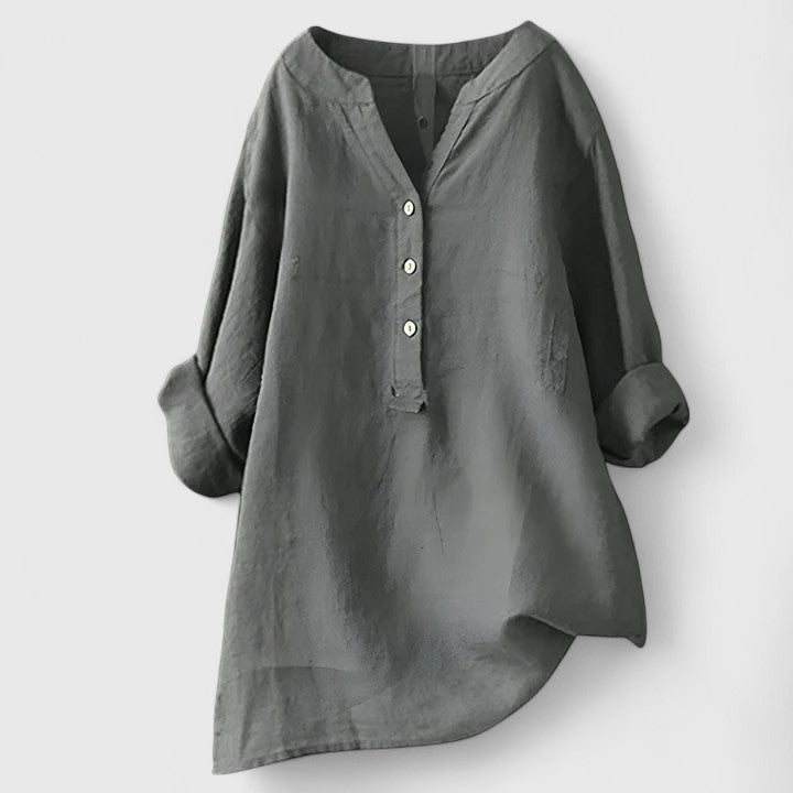 Elanor - Elegantes Knopfleistenhemd