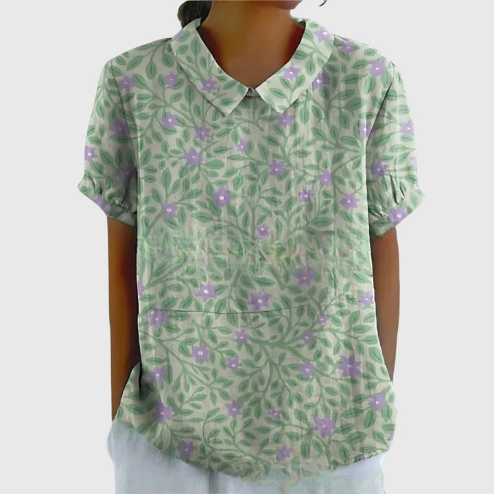 Karen - Blumige Bluse