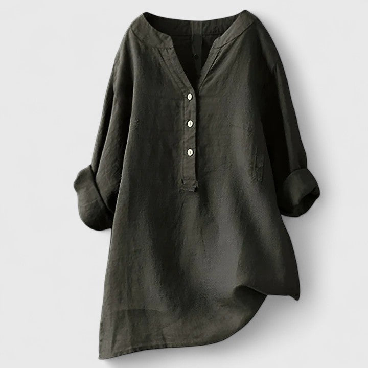 Elanor - Elegantes Knopfleistenhemd