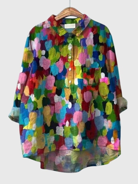 Emmalyn - Bluse mit Blumenmuster