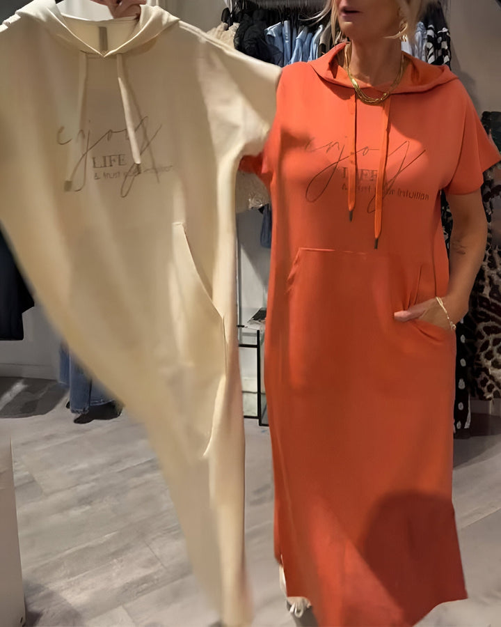 Bridget - Lässiges Hoodie-Kleid