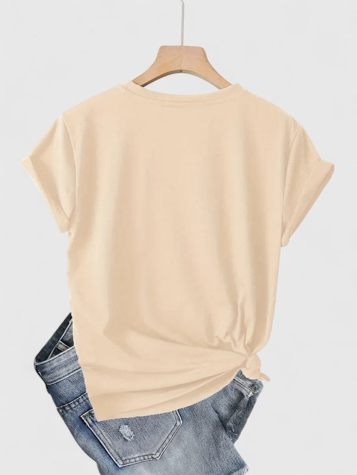 Maribelle - Bequemes T-Shirt mit kurzen Ärmeln