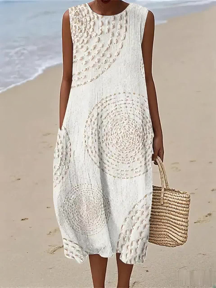 Oplena - Lässiges ärmelloses Kleid