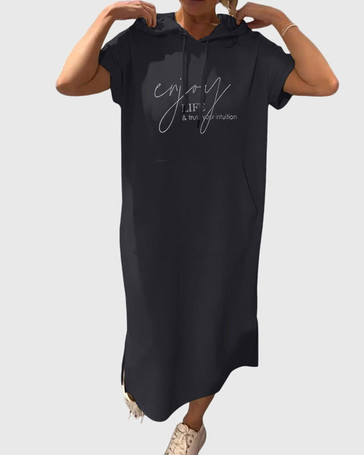 Beverly - Lässiges Hoodie-Kleid