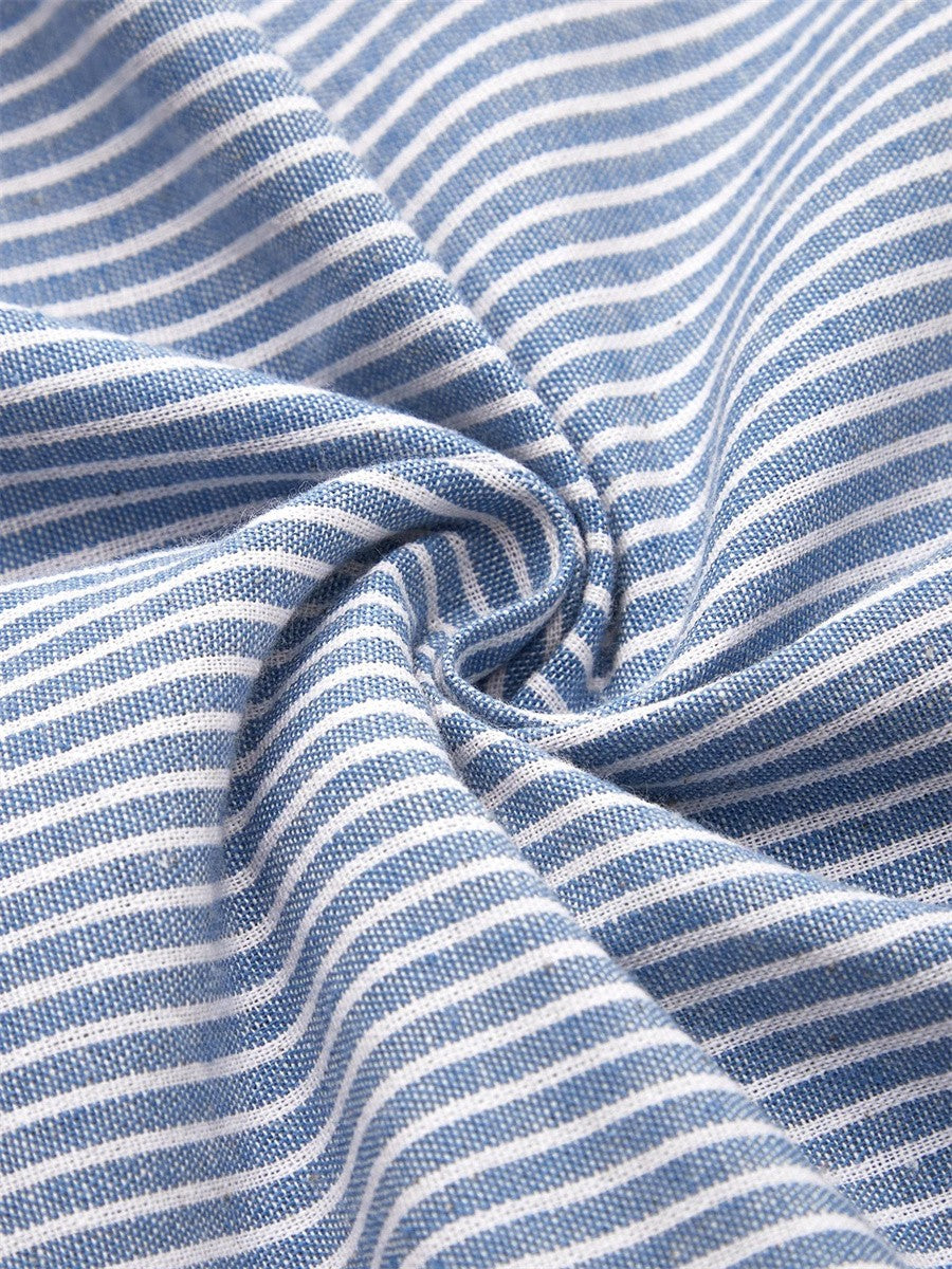 Davina - Gestreiftes Midi-Kleid