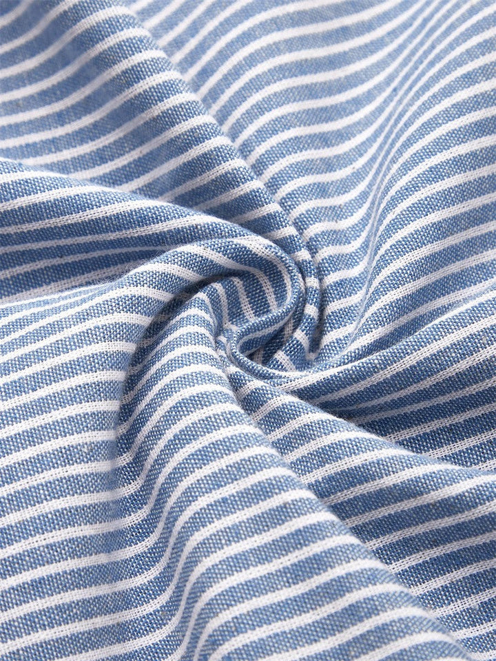 Davina - Gestreiftes Midi-Kleid