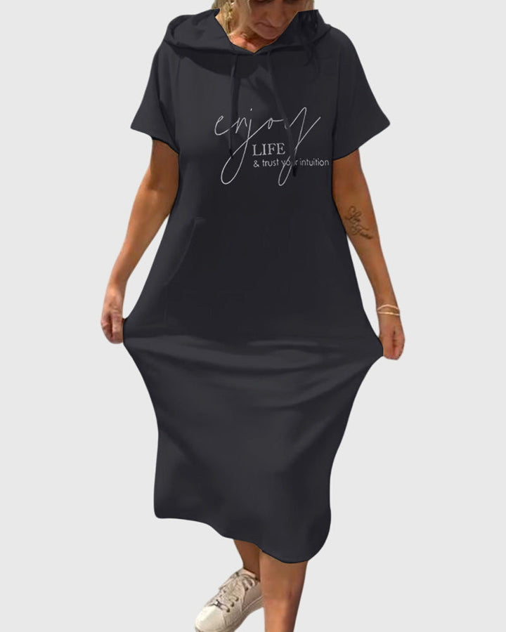 Beverly - Lässiges Hoodie-Kleid