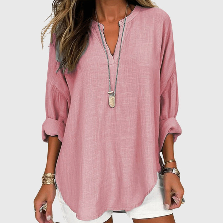 Mavis - Fliessendes Elegantes Strandhemd