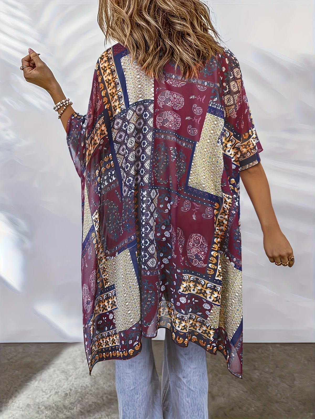 Audrey - Bohemian Langer Cardigan