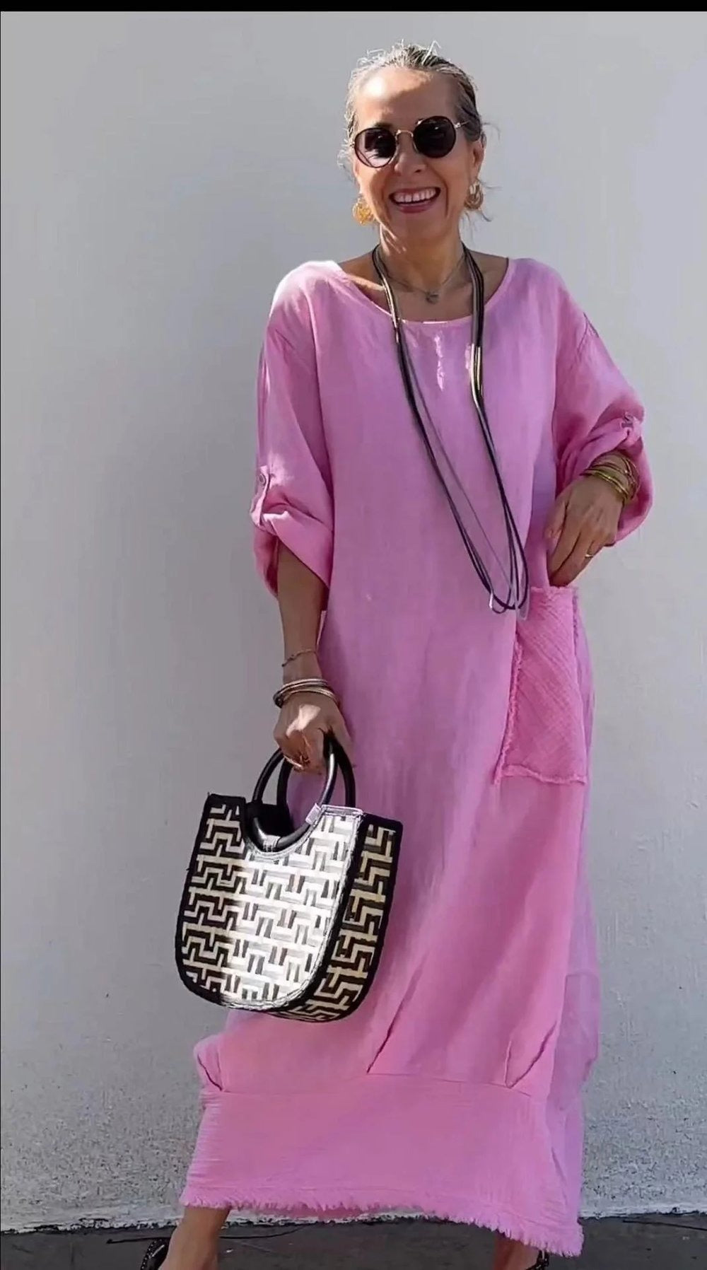 Leonore - Luftiges Oversized Kleid