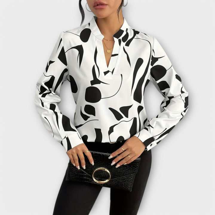 Irene - Elegante Bluse mit Design