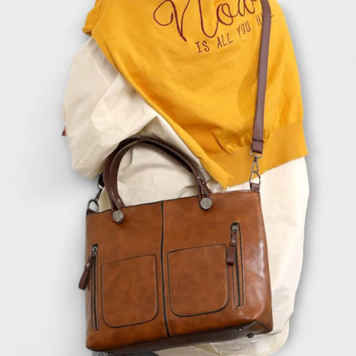Daphne - Elegante Lederhandtasche
