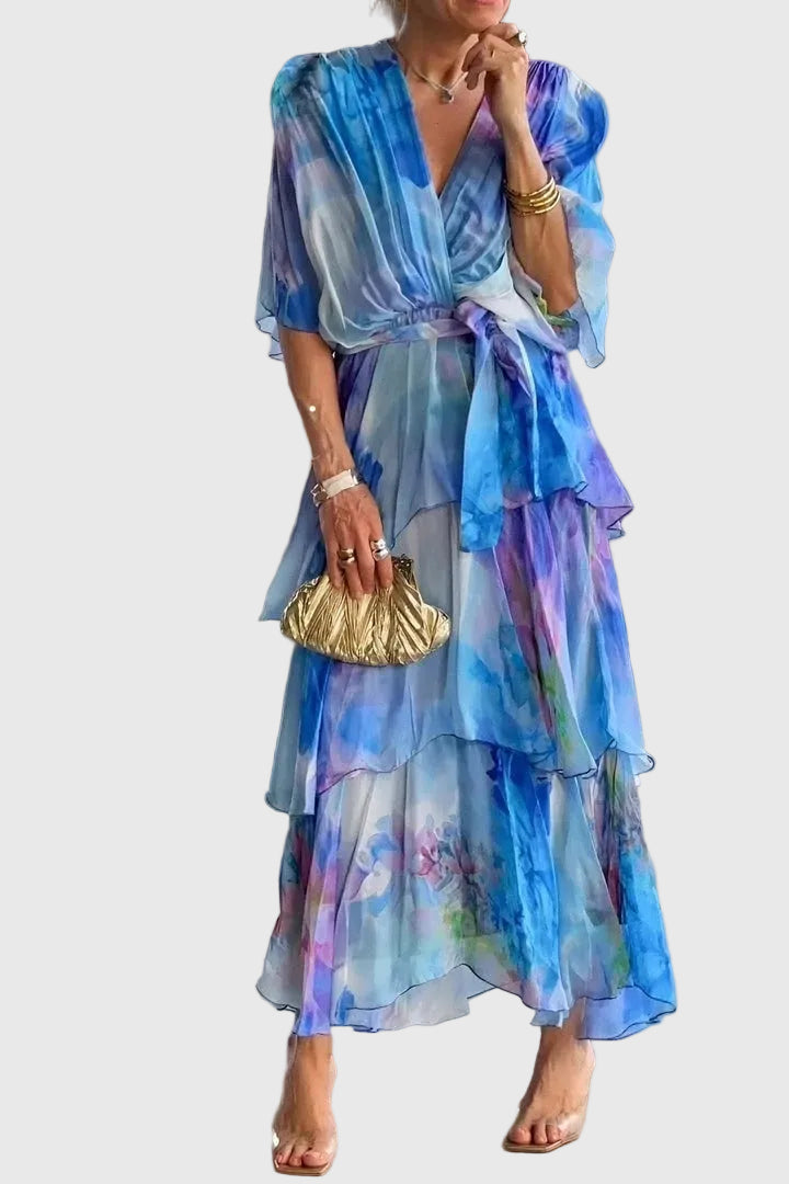Alice - Elegantes Bohemian-Maxikleid