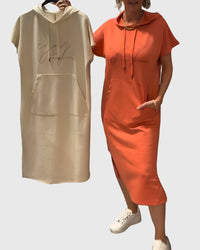 Beverly - Lässiges Hoodie-Kleid