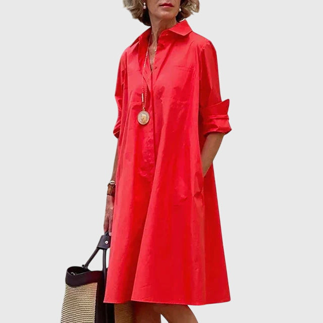 Corrine - Elegantes Kleid mit Taschen