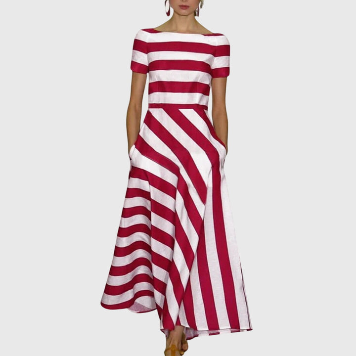 Christa - Gestreiftes Kleid