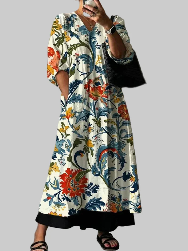 Tiana - Elegantes Kleid mit Print