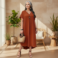 Gwendie - Fliessendes Komfortkleid