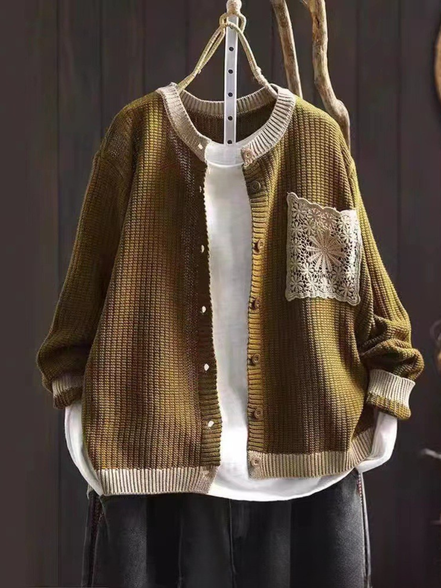Hildrun | Damen Strickjacke im Relaxed Fit
