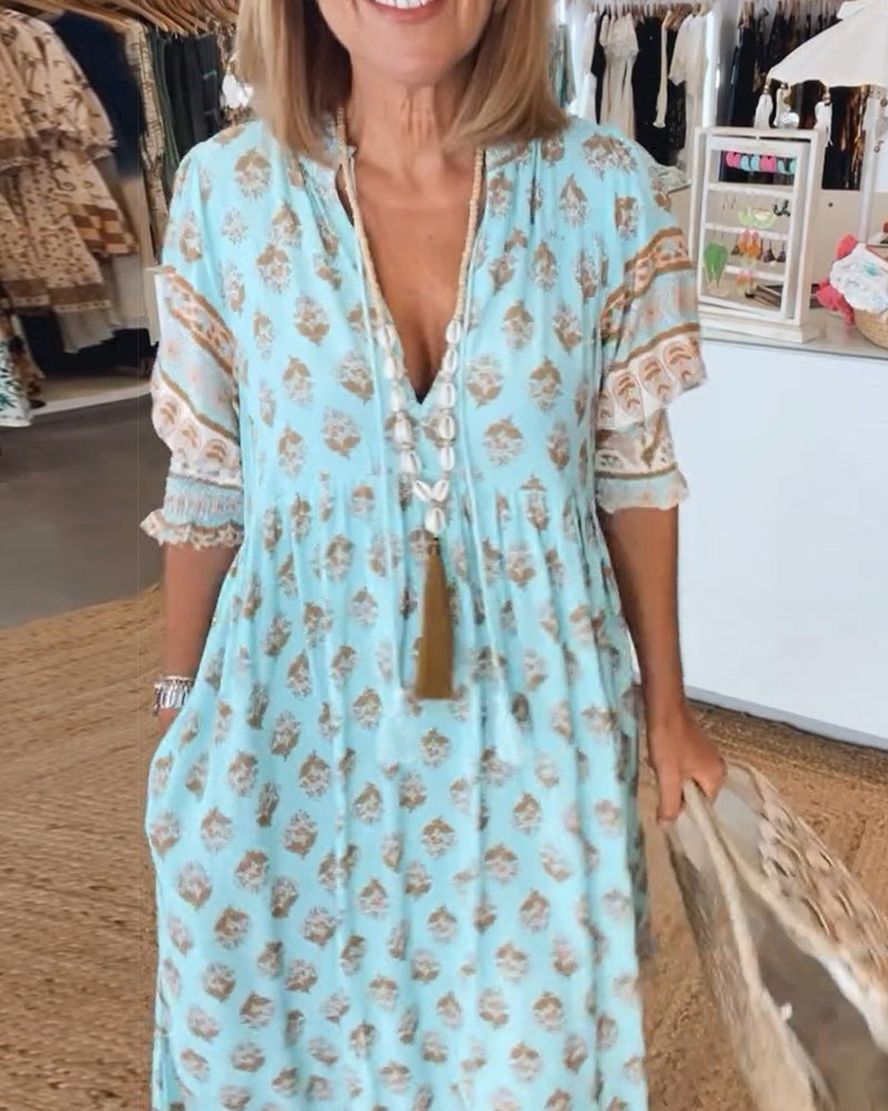 Verity - Bohemian Kleid