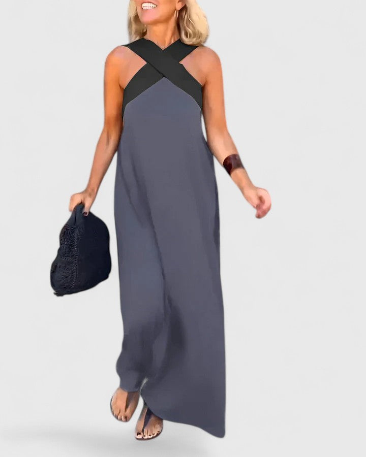 Janice - Elegantes Crossback-Kleid