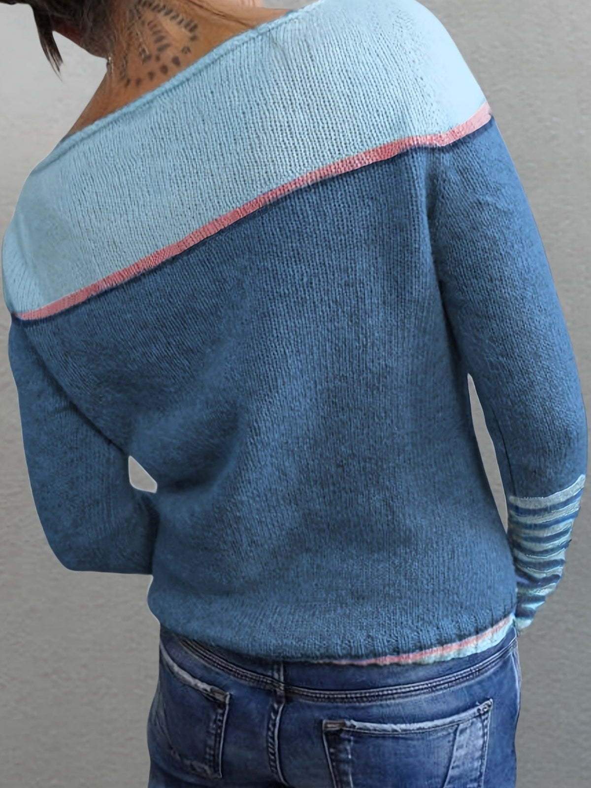 Merla | Damen Pullover mit Streifenmuster