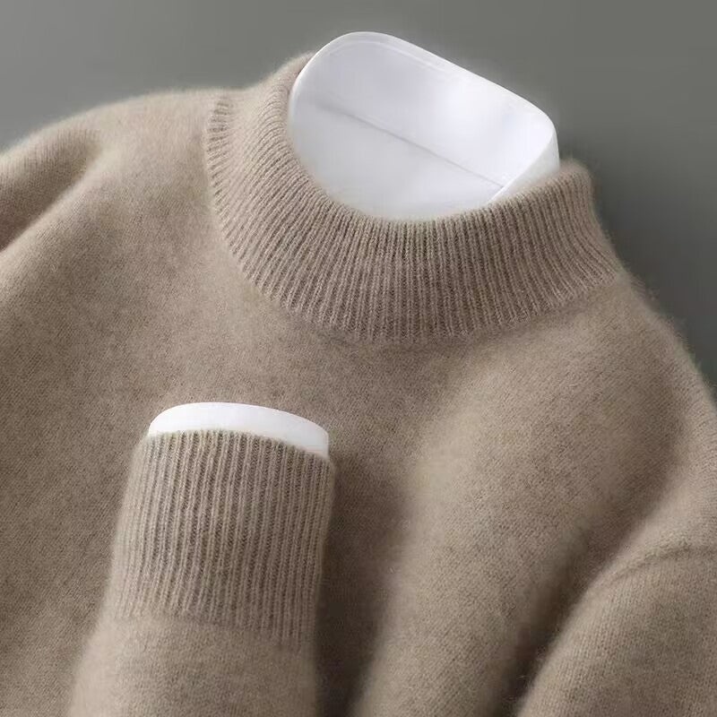 Siglinde | Damen Rundhals Strickpullover