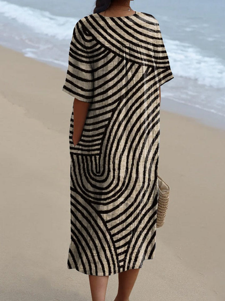Jinte - Künstlerisches Druckkleid